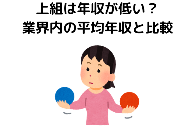 上組は年収が低い？業界内の平均年収と比較