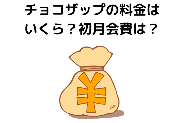 チョコザップの料金はいくら？初月会費は？