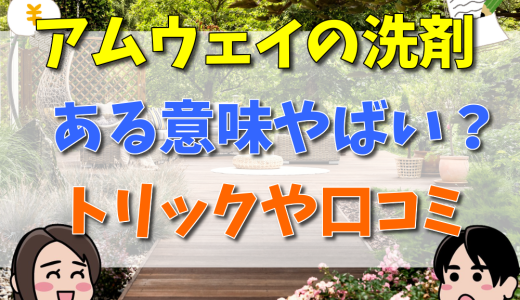 アムウェイの洗剤はある意味やばい？